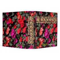Avery Flower Recipe Binder