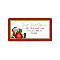 Avery Santa Address Label labels
