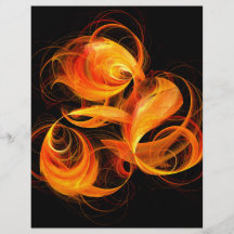 Aviador del arte abstracto de la bola de fuego tarjetones
