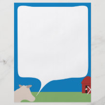 aviador del papel con membrete de la conversación  tarjeton