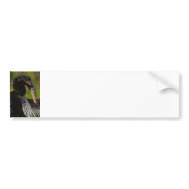 Avian Elegance Bumper Sticker