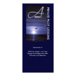 Aviation flying pilots business marketing rack card