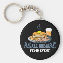Aviation Fundraiser Fly-In Event Keychain