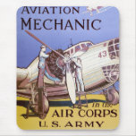 Aviation Mechanic Mouse Pad