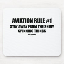 AVIATION RULE 1 MOUSE MAT
