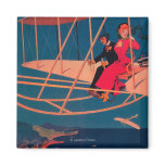 Aviation Sporting Poster Magnet