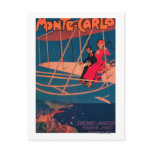 Aviation Sporting Poster Post Card