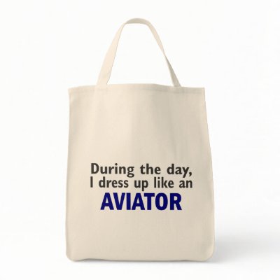 AVIATOR During The Day Canvas Bags by professiongifts