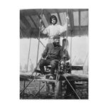 Aviator Henri Farman and Wife, early 1900s Post Card