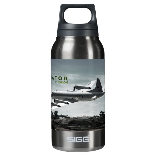 Aviator P3 Orion Airplane Thermos Water Bottle Zazzle