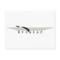 Aviator Post Card