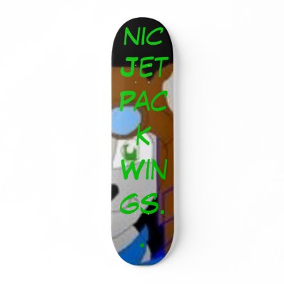 Aviator The Chinchilla, Aviator The Chinchilla ... Skate Board by Gold_The_Chinchilla
