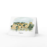 Avignon greeting card