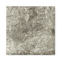 Avignon, Orange Fridge Magnet