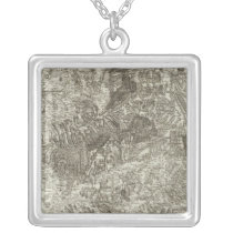 Avignon, Orange Personalized Necklace