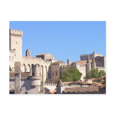 Avignon Papacy Postcad Postcard by Rushstar15