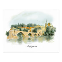 Avignon post card