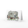 Avion Camper Trailer M Greeting Card