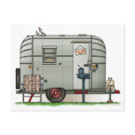 Avion Camper Trailer Post Card