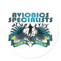Avionics Specialists Gone Wild stickers
