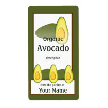 Avocado Gardener Label