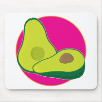 Avocado Graphic Mousepad