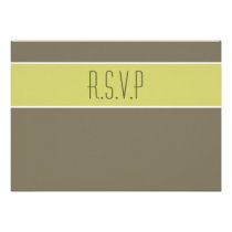 Avocado green stone party rsvp response invitations