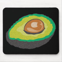 Avocado Mouse Pad mousepads by FunseyTown Avocado Mouse Pad mousepads