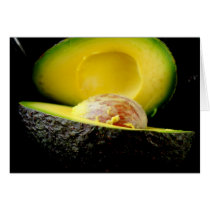 Avocado Note Card - Customized cards