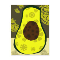 Avocado Pickle Postcard by pussreboots Avocado Pickle Postcard