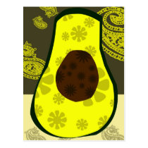 Avocado Pickle Postcard postcards
