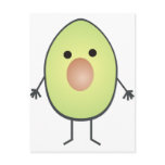 avocado post cards