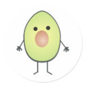 avocado stickers by HigherMammal avocado stickers