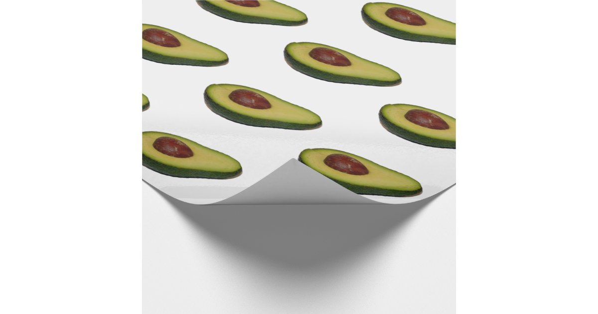 Avocado Wrapping Paper Zazzle