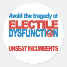 Avoid Electile Dysfunction Stickers