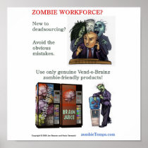 Avoid Zombie Management Mistakes Poster