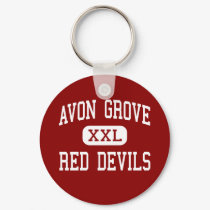 Avon Grove - Red Devils - High - West Grove keychains by customteamsportswear Avon Grove - Red Devils - High - West Grove keychains