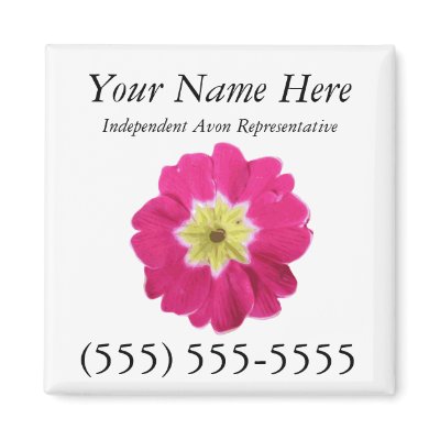 Avon Magnetic Business Card by hkimbrell