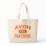 Avon - Panthers - Middle - Avon Massachusetts Tote Bag