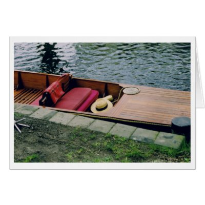 Avon River, Christchurch, New Zealand Card by christellewiggins