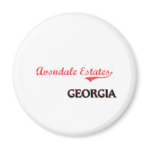 Avondale Estates Georgia City Classic Magnet