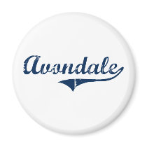 Avondale Pennsylvania Classic Design Magnets