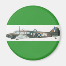 AVRO ANSON FRIDGE MAGNETS
