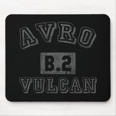 Avro B.2 Vulcan Mousepad by wingprint