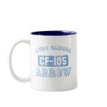 Avro Canada Arrow - BLUE Coffee Mugs