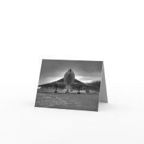 Avro Vulcan XL319 B/W Note Card