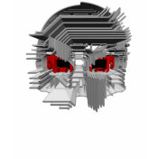 AW177 "Circuit Death" (Black Eyes) 3D T-Shirt AW177 "Circuit Death" (Black Eyes) 3D T-Shirt