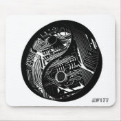 AW177 "Circuit Harmony" 3D Mousepad AW177 "Circuit Harmony" 3D Mousepad