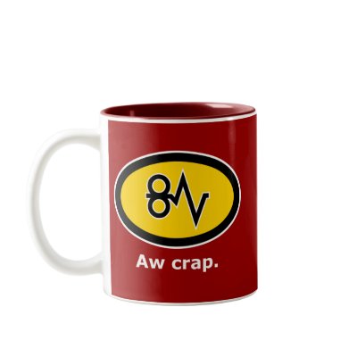 "Aw Crap, Paper Jam!" Mugs by spreefitshirts