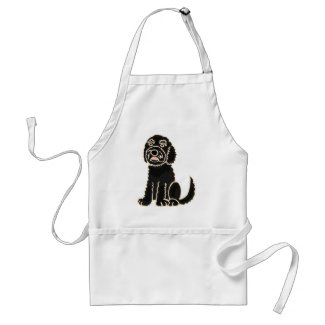 AW- Cute Labradoodle Apron